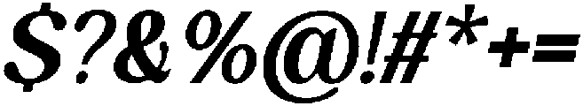 Royal Club Semi Bold Italic otf (600) Font OTHER CHARS