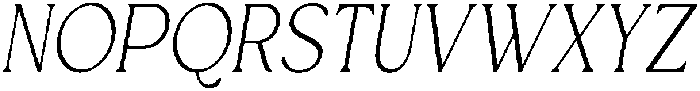 Royal Club Thin Italic otf (100) Font UPPERCASE