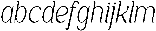 Royal Club Thin Italic otf (100) FONT