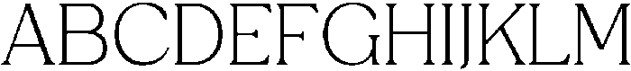 Royal Club Thin otf (100) Font UPPERCASE