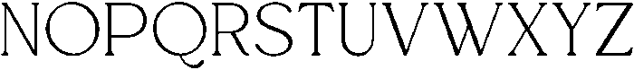 Royal Club Thin otf (100) Font UPPERCASE