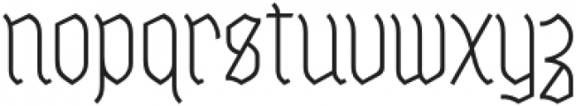 Royal Grande Thin otf (100) Font LOWERCASE