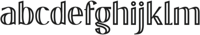 Royal Kingdom Inline otf (400) Font LOWERCASE