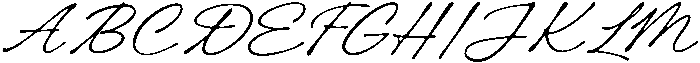 Royal Maison Script otf (400) Font UPPERCASE