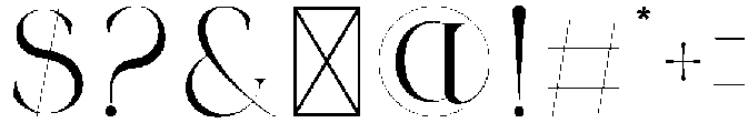 Royal Regular otf (400) Font OTHER CHARS