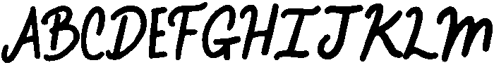 Royal Regular otf (400) Font UPPERCASE