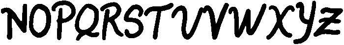 Royal Regular otf (400) Font UPPERCASE