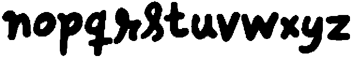 Royal Regular otf (400) Font LOWERCASE