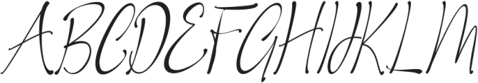 Royal Signature Italic otf (400) Font UPPERCASE