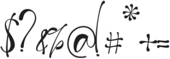 Royal Signature ttf (400) Font OTHER CHARS