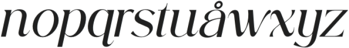 Royale Blackstone Italic otf (900) Font LOWERCASE