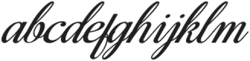 Royale Couture Script otf (400) FONT