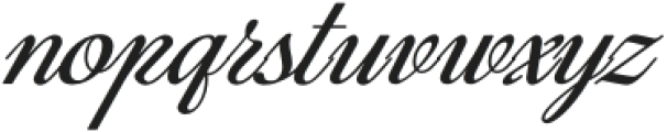 Royale Couture Script otf (400) Font LOWERCASE