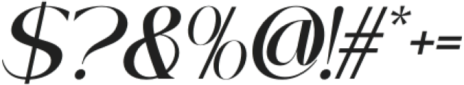 Royale Elegance Italic otf (400) Font OTHER CHARS