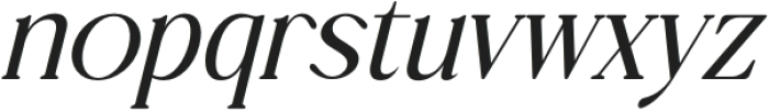 Royale Grosta Italic Italic otf (400) Font LOWERCASE
