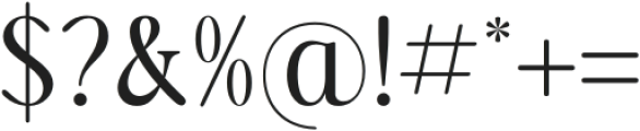 Royale Grosta otf (400) Font OTHER CHARS