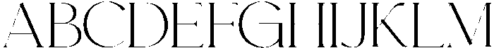 Royale Milano otf (400) Font UPPERCASE