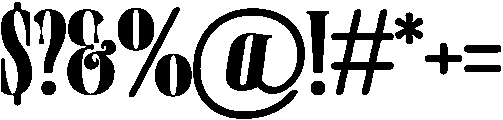 Royale otf (400) Font OTHER CHARS