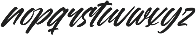 Royalett Santhun Italic Italic otf (400) Font LOWERCASE