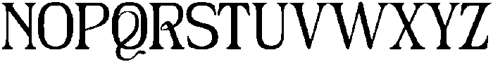 Royali Serif Regular otf (400) Font UPPERCASE