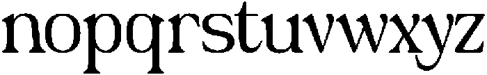 Royali Serif Regular otf (400) Font LOWERCASE