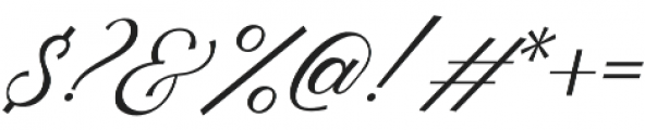 Royalite Italic otf (400) Font OTHER CHARS