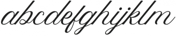Royalite Italic otf (400) Font LOWERCASE
