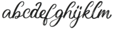 Royality Regular otf (400) Font LOWERCASE