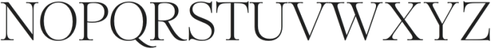 Royals Serif Light otf (300) Font UPPERCASE