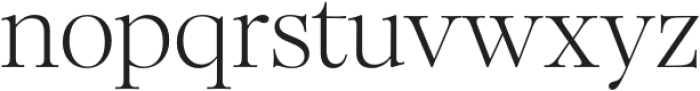 Royals Serif Light otf (300) Font LOWERCASE