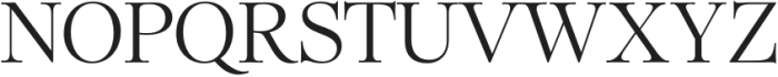 Royals Serif Regular otf (400) Font UPPERCASE
