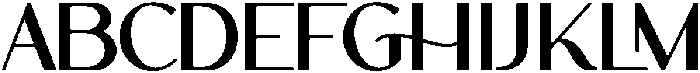 Roygen otf (400) Font UPPERCASE