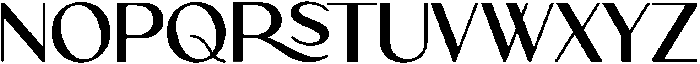 Roygen otf (400) Font UPPERCASE