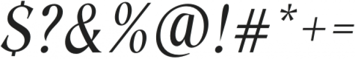 Roystorie Light Italic otf (300) Font OTHER CHARS