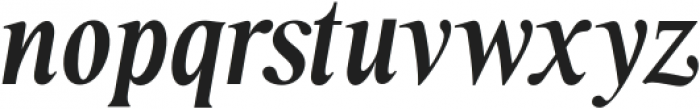 Roystorie Medium Italic otf (500) Font LOWERCASE