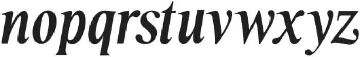 Roystorie Medium Italic1 otf (500) Font LOWERCASE