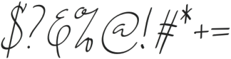 Roze Belinda Script otf (400) Font OTHER CHARS