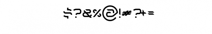 Rockean Font OTHER CHARS