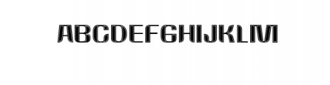 Rockrace-Inline.otf Font UPPERCASE