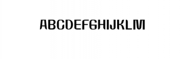 Rockrace-Thin.otf Font LOWERCASE