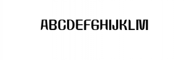 Rockrace-Thin.ttf Font LOWERCASE