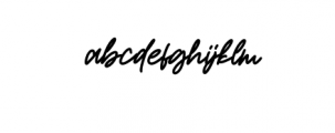 Roderick.ttf Font LOWERCASE