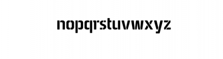 Rodian Sans Font LOWERCASE