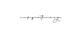Romalin Signature Font LOWERCASE