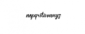 RomanticStory.otf Font LOWERCASE