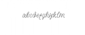 Ropefi.otf Font LOWERCASE