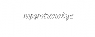 Ropefi.otf Font LOWERCASE