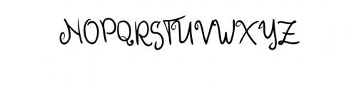 Roseline-Script.ttf Font UPPERCASE