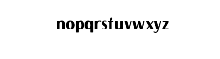 Rosengarten-Sans.otf Font LOWERCASE