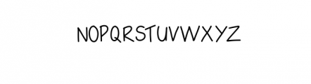 Roughly Write Set / Handwriting / 194 glyphs / ttf Font UPPERCASE